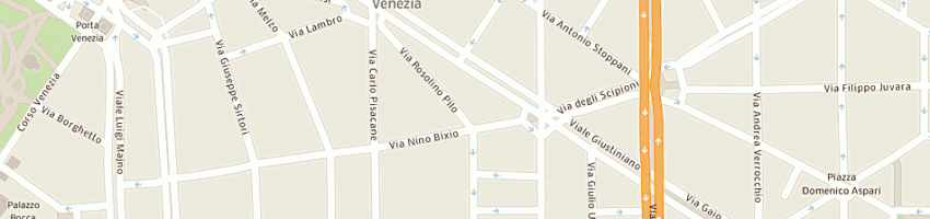 Mappa della impresa poste italiane a MILANO