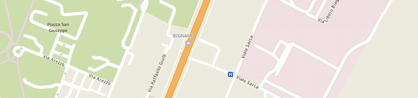 Mappa della impresa smeralda foods srl a MILANO