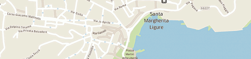 Mappa della impresa pagano guido a SANTA MARGHERITA LIGURE
