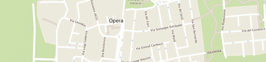 Mappa della impresa savigel srl a OPERA