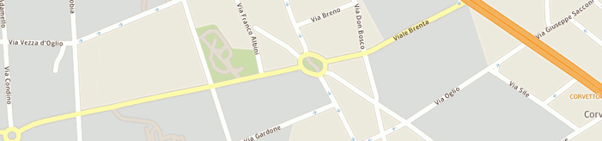 Mappa della impresa compfoto (snc) a MILANO