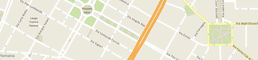Mappa della impresa signorelli marco a MILANO