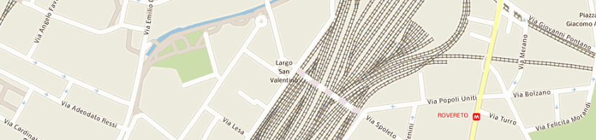 Mappa della impresa autorimessa spoleto a MILANO