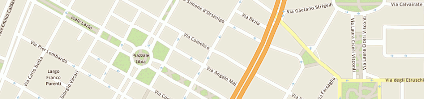 Mappa della impresa filatelia numismatica di mario toscano e c (snc) a MILANO