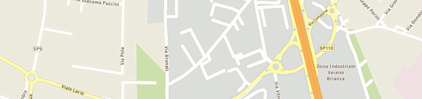 Mappa della impresa ci-fra spa a VERANO BRIANZA
