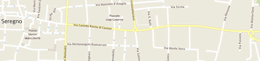 Mappa della impresa new tecnocentro di mariani ivano a SEREGNO