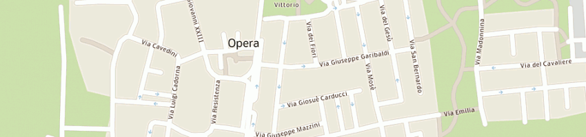 Mappa della impresa laboratorio analisi cliniche delta sas a OPERA
