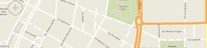 Mappa della impresa sequel srl a MILANO