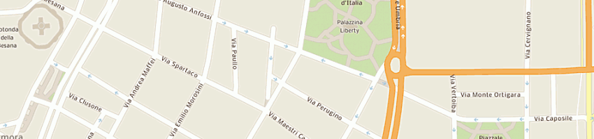 Mappa della impresa studio legale righetti a MILANO
