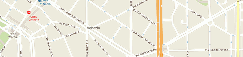 Mappa della impresa fine international a MILANO