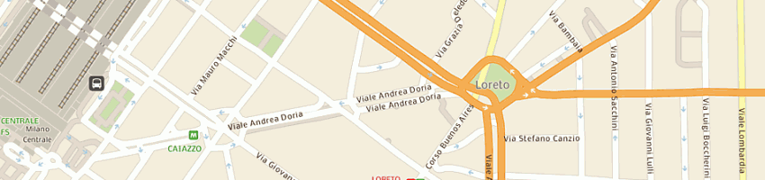 Mappa della impresa edinterni srl a MILANO