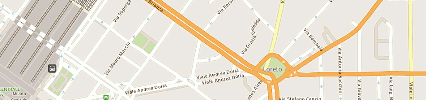 Mappa della impresa merola vito a MILANO