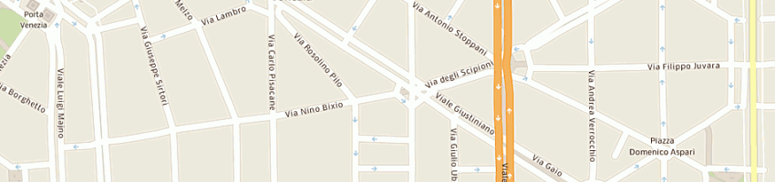 Mappa della impresa euroimmobile sas a MILANO