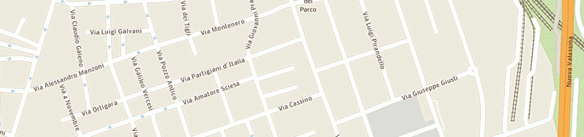 Mappa della impresa spinelli mario a DESIO