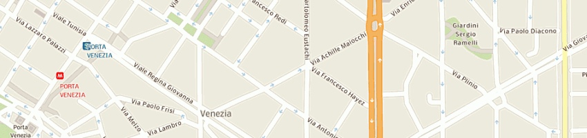 Mappa della impresa vailetta franco a MILANO