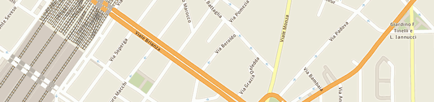 Mappa della impresa publineve srl a MILANO