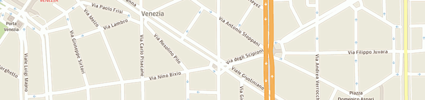Mappa della impresa soluzioni software di marco baffi e c sas a MILANO