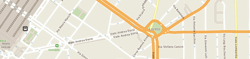Mappa della impresa beretta emilio a MILANO