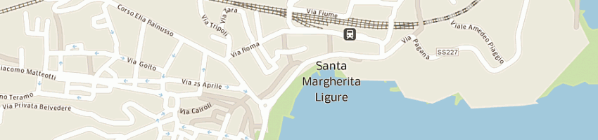 Mappa della impresa the galleon di bruno e di mateo snc a SANTA MARGHERITA LIGURE