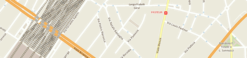 Mappa della impresa masider palancole srl a MILANO