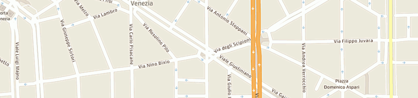 Mappa della impresa tomkins alexander edward a MILANO