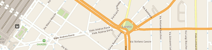 Mappa della impresa bochicchio beniamino a MILANO