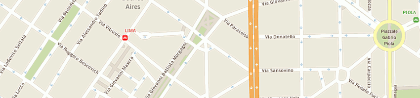 Mappa della impresa ss consult sas di salvatore spampinato e c a MILANO