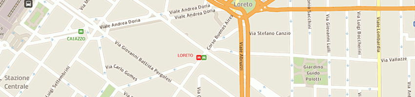 Mappa della impresa samarcanda di nava sandro e c snc a MILANO