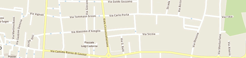 Mappa della impresa confalonieri luigi a SEREGNO