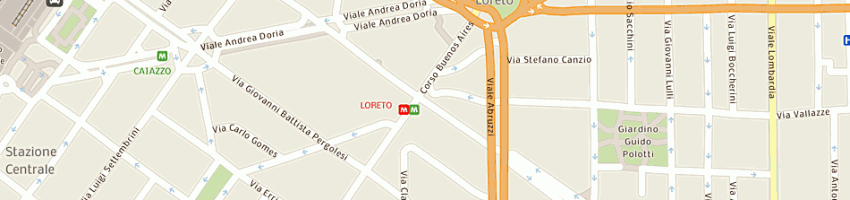 Mappa della impresa stradivari 6 srl a MILANO
