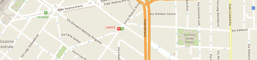Mappa della impresa micciche' laura a MILANO