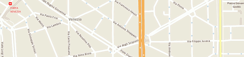 Mappa della impresa parmecar srl a MILANO