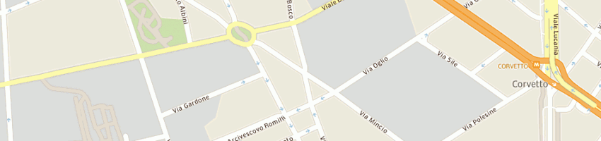 Mappa della impresa elda di a lucchi e c srl a MILANO