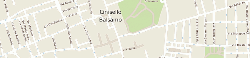Mappa della impresa fondazione museo di fotografia contemporanea a CINISELLO BALSAMO
