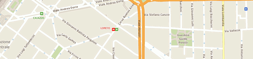Mappa della impresa 71 srl a MILANO