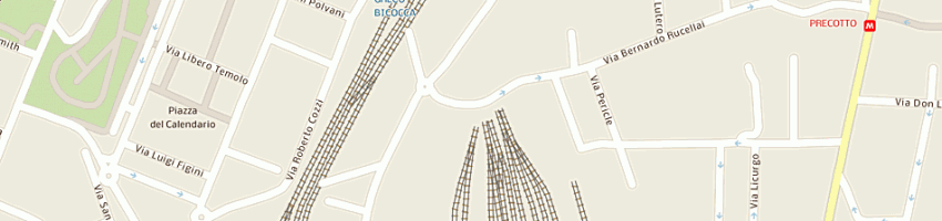 Mappa della impresa nord servizi s r l a MILANO
