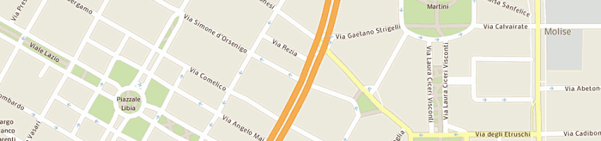 Mappa della impresa full consulting system srl a MILANO