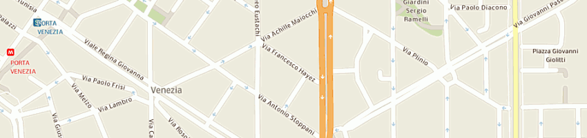 Mappa della impresa gbm di brunelli giorgio a MILANO