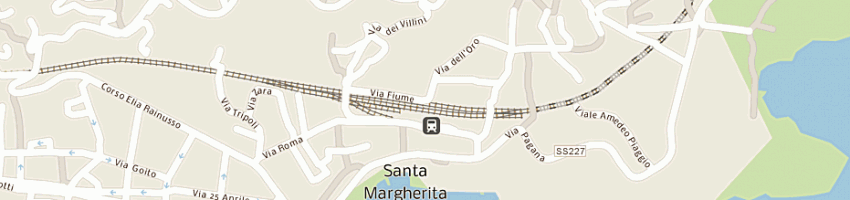 Mappa della impresa casa assistenziale 'villa regina pacis'- suore somasche a SANTA MARGHERITA LIGURE