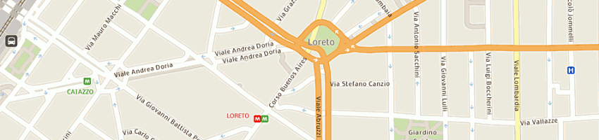 Mappa della impresa l'uomo sas di salvatore patane' a MILANO