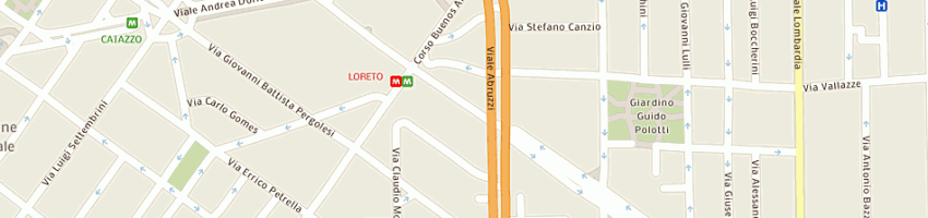 Mappa della impresa international telecommunication services italy srl a MILANO