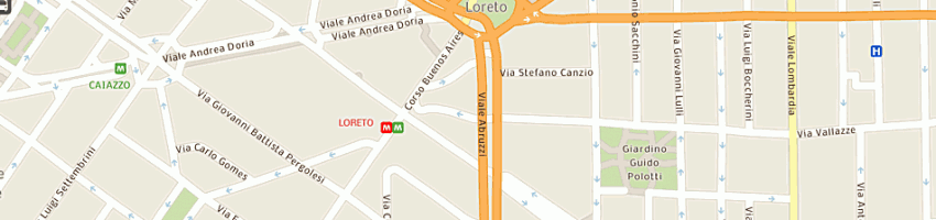 Mappa della impresa bertazzoli gianemilio a MILANO