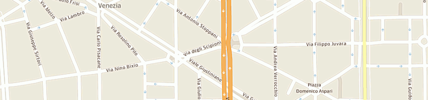 Mappa della impresa fiorentino antonio a MILANO