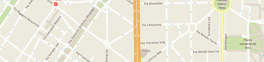 Mappa della impresa lisa dr mario a MILANO