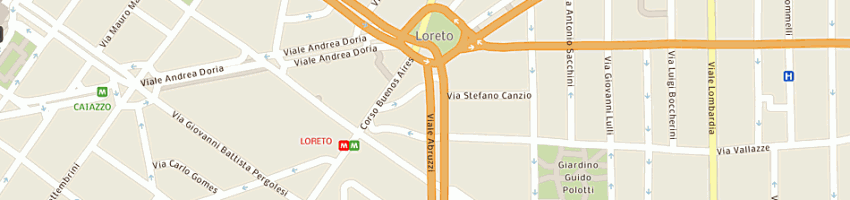 Mappa della impresa radice massimo a MILANO
