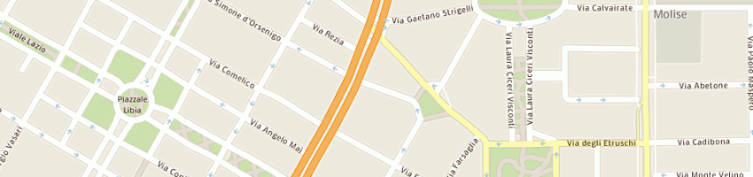 Mappa della impresa qtrade di tani daniel a MILANO