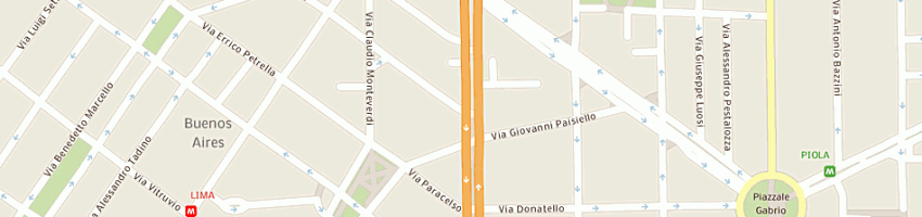Mappa della impresa lion snc di negro cusa rosaria a MILANO
