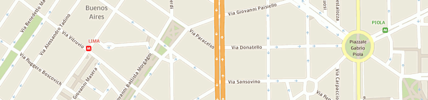 Mappa della impresa nocera renato a MILANO