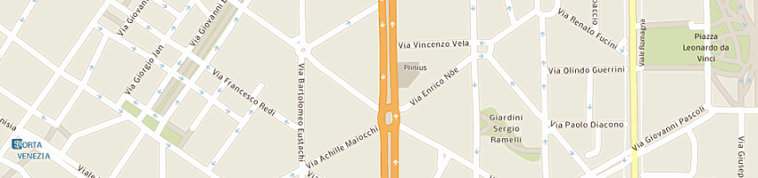 Mappa della impresa geko di spinelli michele e c a MILANO