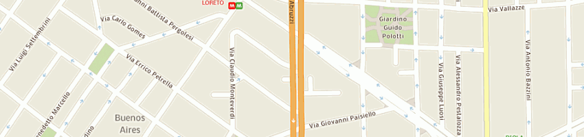 Mappa della impresa sindacato autonomo silcea a MILANO